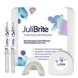 JuliBrite Whitening Kit voor thuis tanden bleken