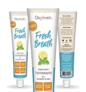Oxyfresh tandpasta tegen een slechte adem