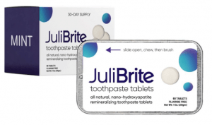 JuliBrite tandpasta tabletten