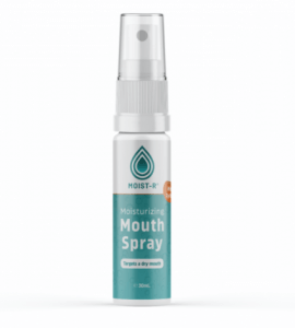 Moist-R Dry mouth spray bij ontstoken tandvlees