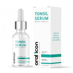 Oral icon Tong serum tegen een slechte adem